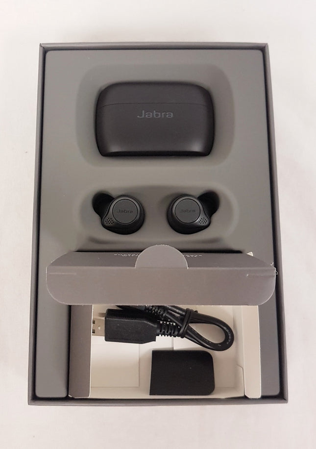 Jabra ELITE Active 75t True Wireless Earbuds - Black LIKE NEW