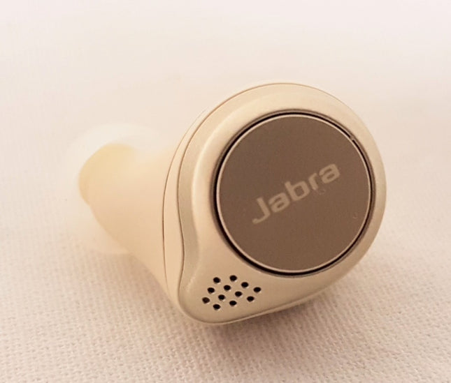 REPLACEMENT Jabra Elite 75t Earbuds True Wireless Earbuds  GOLD BEIGE