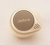 REPLACEMENT Jabra Elite 75t Earbuds True Wireless Earbuds  GOLD BEIGE