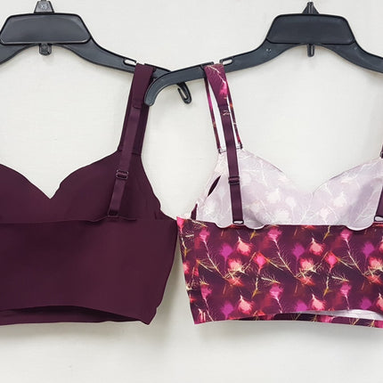 LOT OF 2 RHONDA SHEAR Women's #9608 Sweetheart Neckline Bra - CHOOSE COLOR PACK