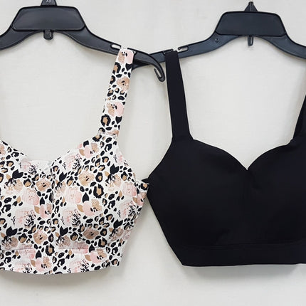 LOT OF 2 RHONDA SHEAR Women's #9608 Sweetheart Neckline Bra - CHOOSE COLOR PACK