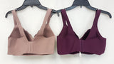 LOT OF 2 RHONDA SHEAR Women's 9216 Molded Lace Detail Cup Bra -CHOOSE COLOR PACK