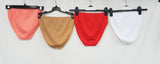 LOT OF 4 RHONDA SHEAR Women 4031 Ahh Seamless High-Cut Panty -CHOOSE COLOR PACK