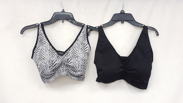 RHONDA SHEAR #9211 Jacquard Ahh Bra w/ Adjustable Straps - CHOOSE COLOR PACK