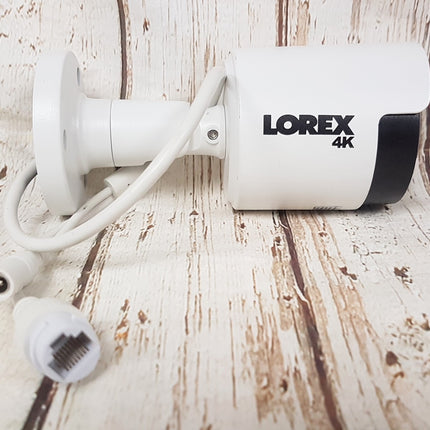 Lorex LKB383A 4K Ultra HD 8-Megapixel Outdoor Network Bullet Camera with Audio