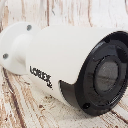 Lorex LKB383A 4K Ultra HD 8-Megapixel Outdoor Network Bullet Camera with Audio