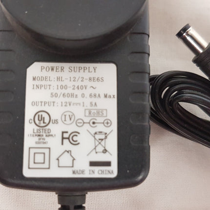 AC Adapter for Wisecomm HL-12/2-8E6S ADT121000 CCTV Camera Power Supply