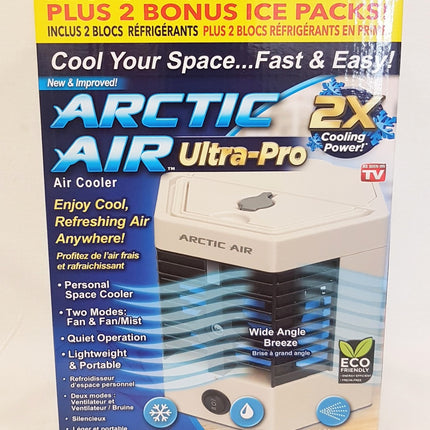 ARCTIC AIR ULTRA-PRO 2X COOLING POWER PERSONAL SPACE COOLER