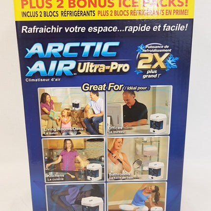 ARCTIC AIR ULTRA-PRO 2X COOLING POWER PERSONAL SPACE COOLER