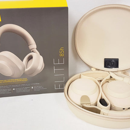 JABRA Elite 85h Ear-Cup (Over the Ear) Wireless Headphones - BEIGE LIKE NEW