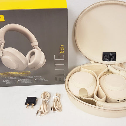 JABRA Elite 85h Ear-Cup (Over the Ear) Wireless Headphones - BEIGE LIKE NEW