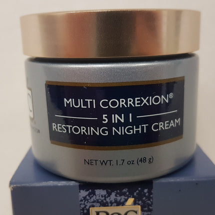 NEW, ROC Multi Correxion 5 in 1 Restoring Night Cream, 1.7oz/48g