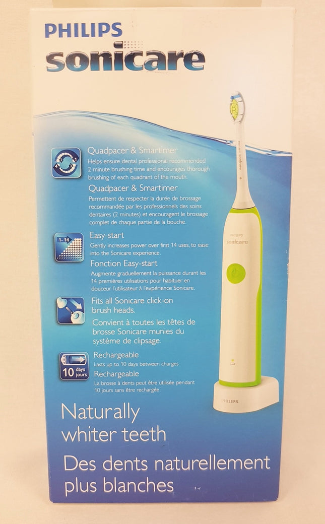 PHILIPS Sonicare Essence+1 Series HX3240B Sonic Toothbrush - WHITE/GREEN