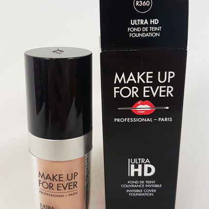MAKEUP FOREVER ULTRA HD Invisible Cover Foundation 30ml EACH -CHOOSE COLOR SHADE