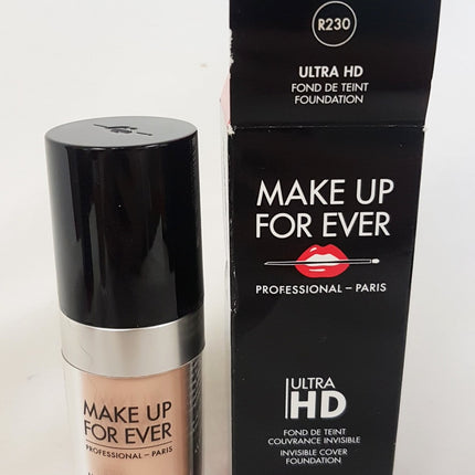 MAKEUP FOREVER ULTRA HD Invisible Cover Foundation 30ml EACH -CHOOSE COLOR SHADE
