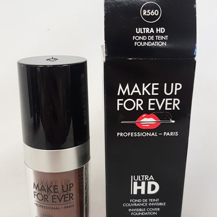 MAKEUP FOREVER ULTRA HD Invisible Cover Foundation 30ml EACH -CHOOSE COLOR SHADE