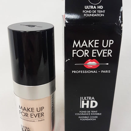 MAKEUP FOREVER ULTRA HD Invisible Cover Foundation 30ml EACH -CHOOSE COLOR SHADE
