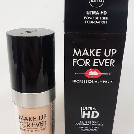 MAKEUP FOREVER ULTRA HD Invisible Cover Foundation 30ml EACH -CHOOSE COLOR SHADE