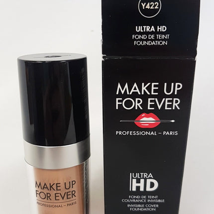 MAKEUP FOREVER ULTRA HD Invisible Cover Foundation 30ml EACH -CHOOSE COLOR SHADE