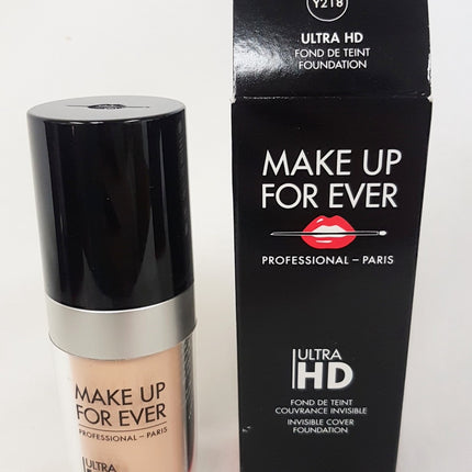 MAKEUP FOREVER ULTRA HD Invisible Cover Foundation 30ml EACH -CHOOSE COLOR SHADE