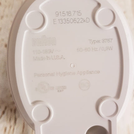 Genuine BRAUN Oral-B 3757  Trickle Charger Base  Electric Toothbrush Waterproof