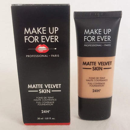 MAKEUP FOREVER Matte Velvet Skin 30ml Full Coverage Foundation - CHOOSE SHADE