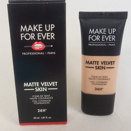 MAKEUP FOREVER Matte Velvet Skin 30ml Full Coverage Foundation - CHOOSE SHADE