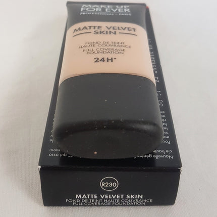MAKEUP FOREVER Matte Velvet Skin 30ml Full Coverage Foundation - CHOOSE SHADE