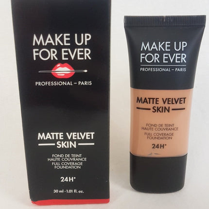 MAKEUP FOREVER Matte Velvet Skin 30ml Full Coverage Foundation - CHOOSE SHADE