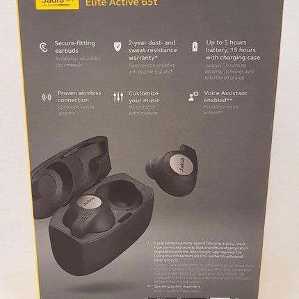 Jabra Elite Active 65t True Wireless Copper Titanium Black