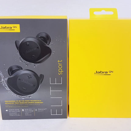 Jabra Elite Sport True-Wireless In-Ear Noise Cancelling Bluetooth Stereo Earbuds