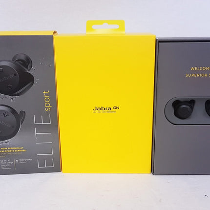 Jabra Elite Sport True-Wireless In-Ear Noise Cancelling Bluetooth Stereo Earbuds