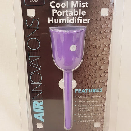 NEW, AIR INNOVATION AI-110 Tulip Personal Ultrasonic Cool Mist Travel Humidifier