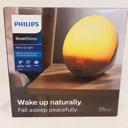 Philips HF3520/60 SmartSleep Colored Sunrise and Sunset Wake-up Light LIKE NEW