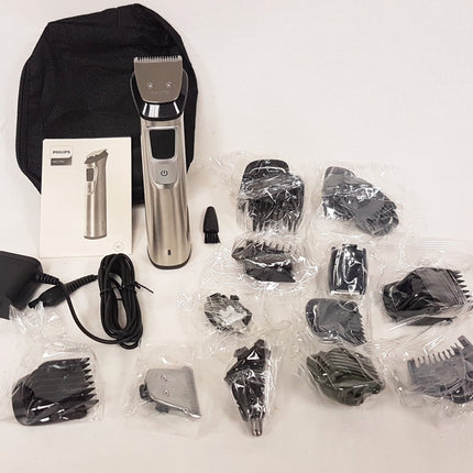 PHILIPS 7000 Series Norelco Steel Multigroom All-in-One Trimmer MG7790 - 23 PCS NEW OPEN
