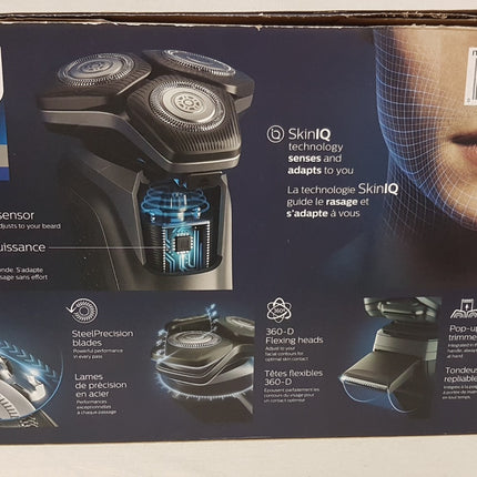 Philips Shaver Series 5000 Wet & Dry Electric Shaver with Quick Cleaning Pod  S5579/94