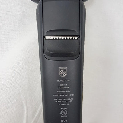 Philips Shaver Series 7000 Wet/Dry Shaver w/Cable-Free Quick Clean Pod, S7786/50 OPEN BOX