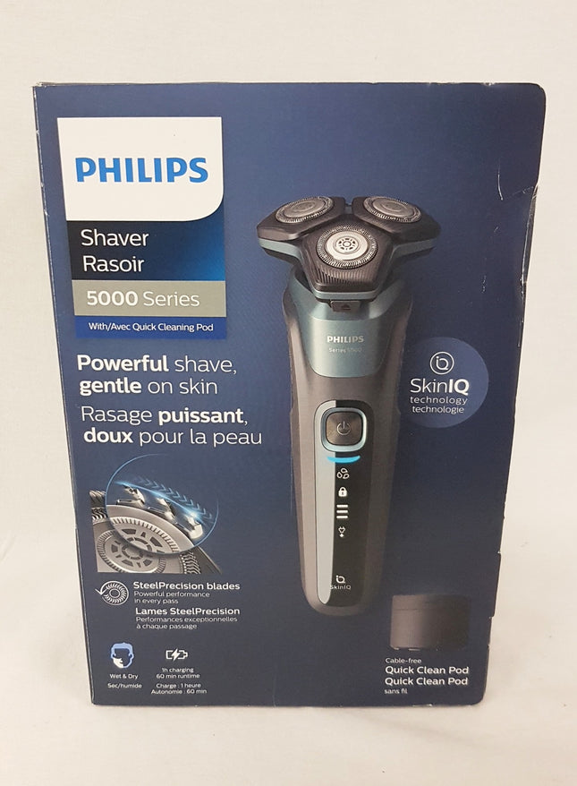 PHILIPS Series 5000 Wet & Dry Electric Shaver, S5586/50 NEW OPEN BOX