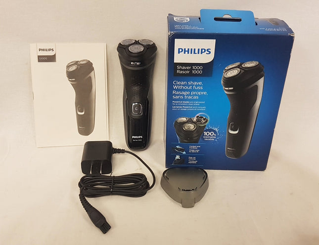 PHILIPS Series 1000 Dry Electric Shaver, S1332/41 LIKE NEW