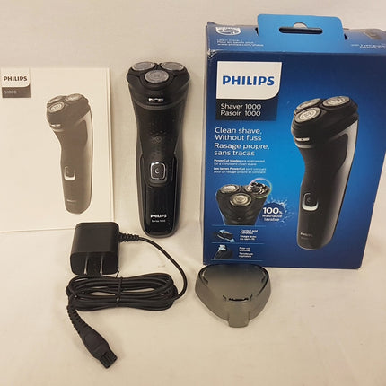 PHILIPS Series 1000 Dry Electric Shaver, S1332/41 NEW OPEN BOX