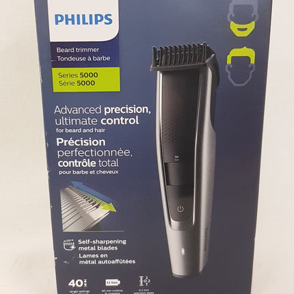 PHILIPS Series 5000 Electric Beard Trimmer, BT5511/15 LIKE NEW