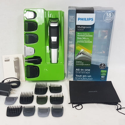 PHILIPS Series 5000 Multigroom All-In-One Trimmer, MG5750/18 NEW OPEN