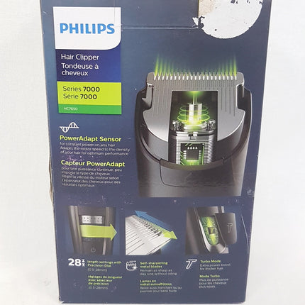 PHILIPS Series 7000 Hair Clipper, HC7650/14 LIKE NEW