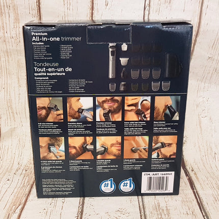 PHILIPS Series 7900 All-In-One Trimmer, MG7790 23 pcs PRESTIGE EDITION (New Open)