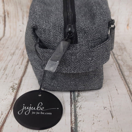 NEW, JuJuBe Onyx Collection Be Dapper Travel Case, Gray Matter 17TC02X