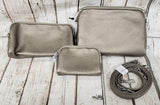 NEW, JuJuBe Unisex Vegan Leather 3 Baglets Set, Luminaire 18LA01LS