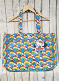 NEW, JuJuBe Super Be Hello Kitty Rainbow Tote Bag, JB31100