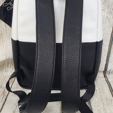 NEW, JuJuBe Ever Collection Mini Diaper Backpack BLACK/WHITE, 18LB04LO