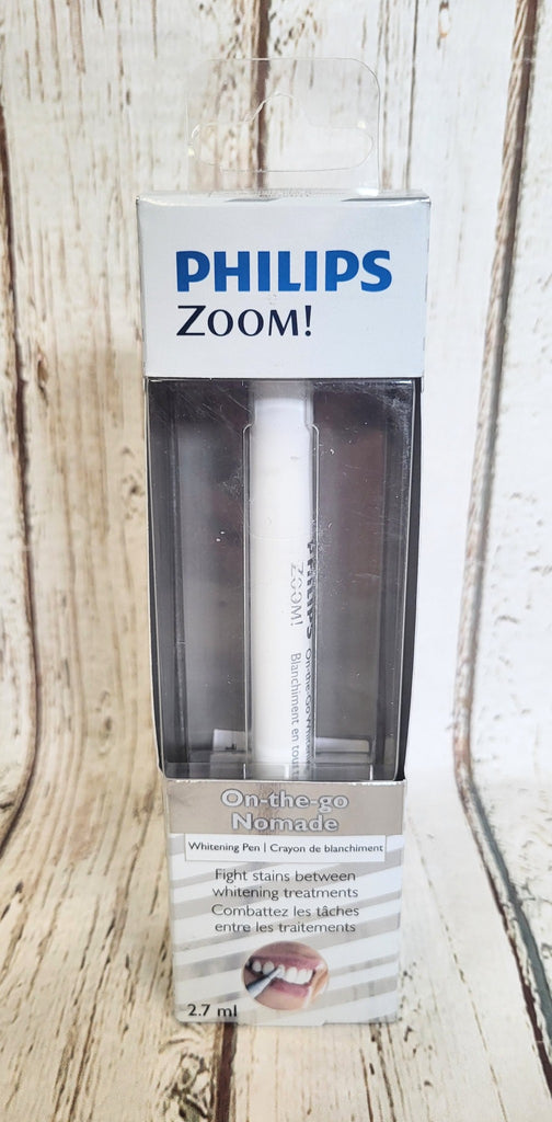 NEW, PHILIPS ZOOM! On The Go 5.25% HP Whitening Pen, 2.7ml - EXP DATE: 2024-11