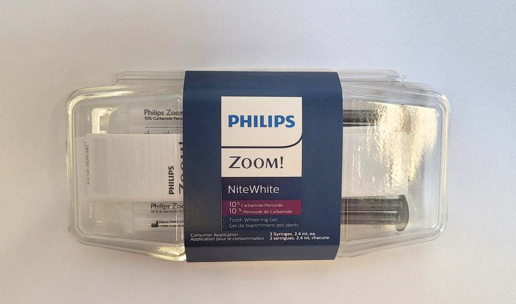 PHILIPS Zoom! NiteWhite 10% Tooth Whitening Gel, 3 syringes, 2.4ml EXP:2025-02